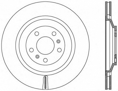 OPEN PARTS bdr244120 -  Тормозной диск